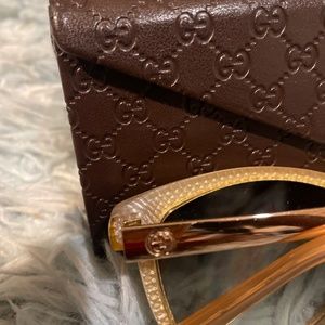 Summer Yellow Gucci Glasses with Case